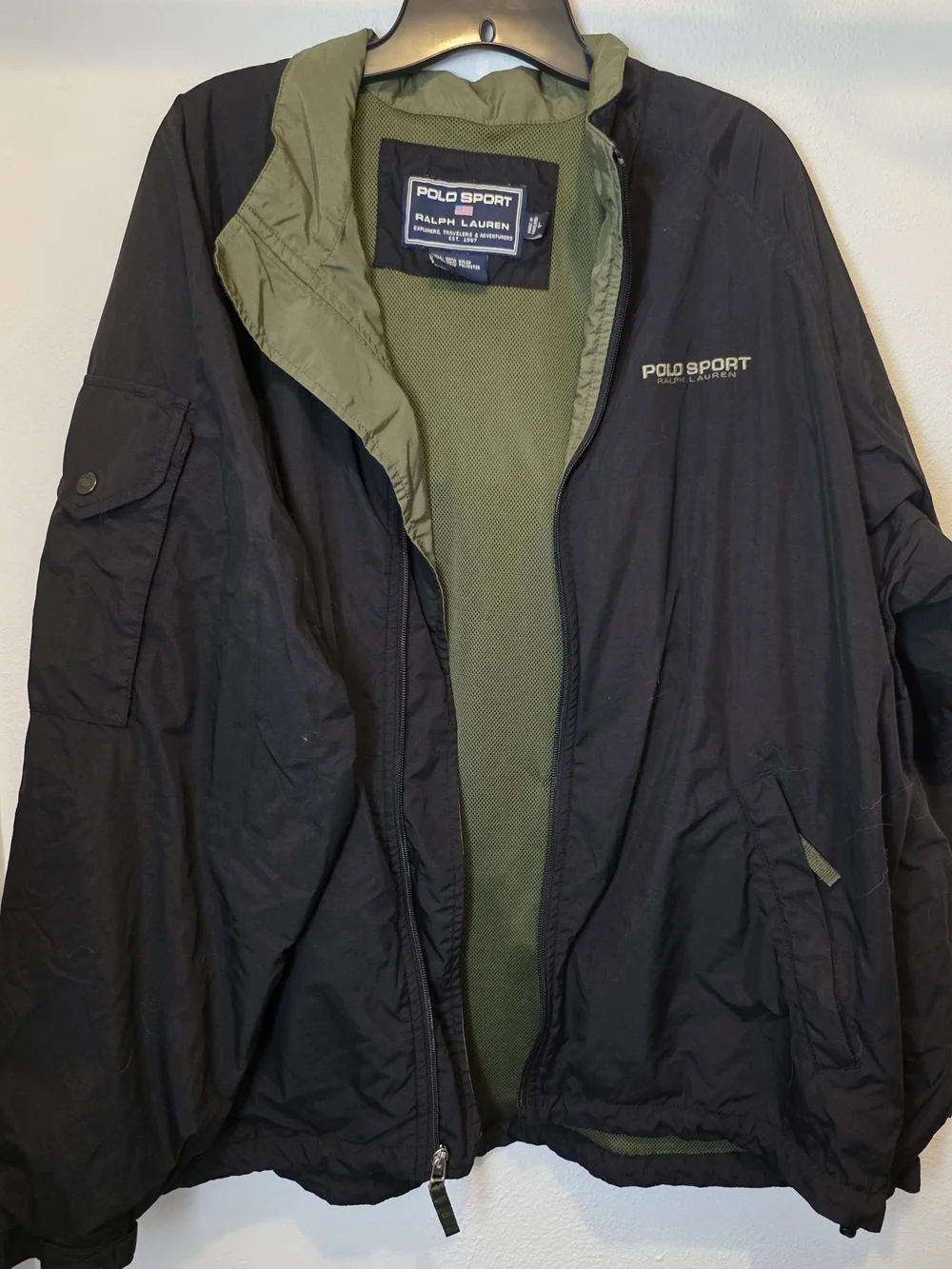 Vintage Men's Ralph Lauren Polo Sport Windbreaker